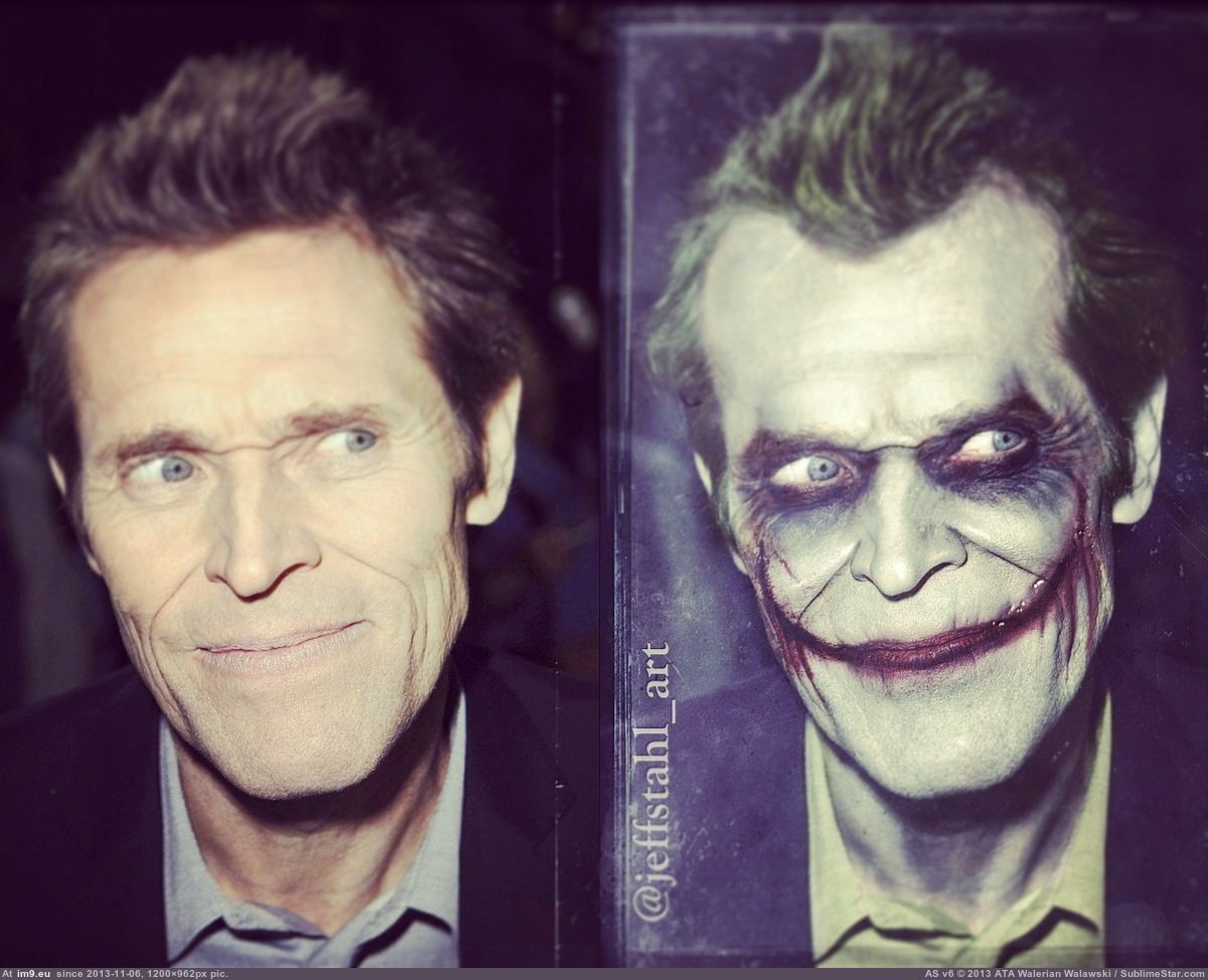 Pic. #Batman #Willem #Dafoe #Joker, 154703B – My r/PICS favs