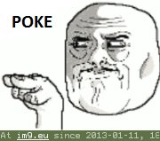 Poke (meme face) (in Memes, rage faces and funny images)
