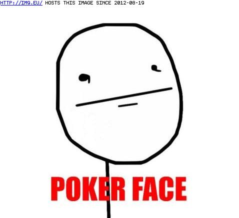 Poker face guy meme (in Internet Memes)