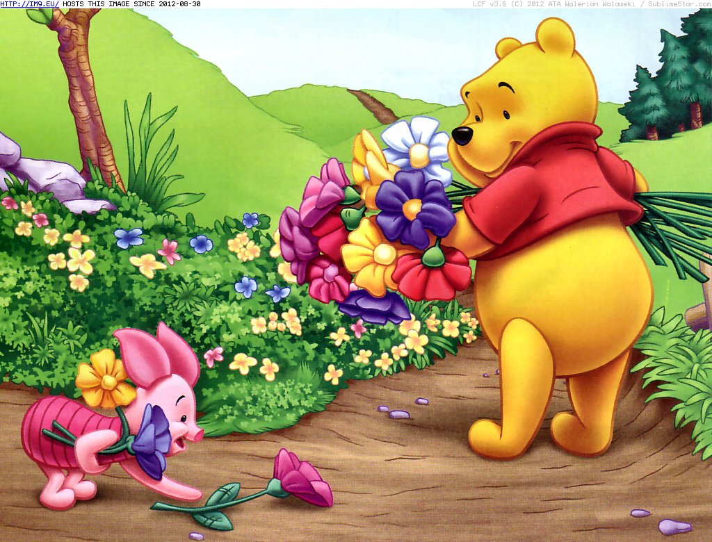 Pooh And Piglet Summertime 2 (cartoons for kids) (in Cartoon Wallpapers And Pics)