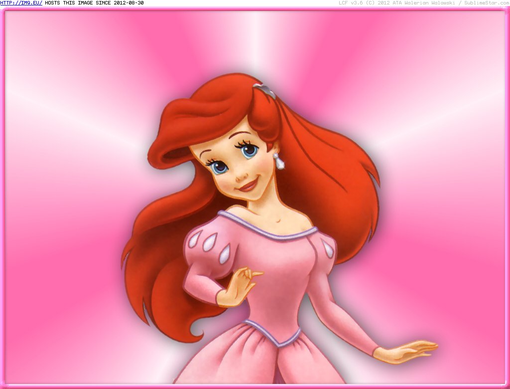 Pretty Ariel 3 (cartoons for kids) (in Cartoon Wallpapers And Pics)