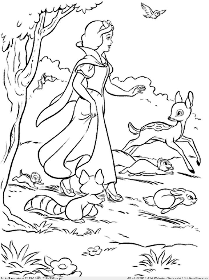 Printable Disney Coloring Page 90 (in Disney Coloring Pages (printable colouring book))