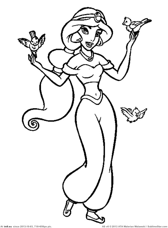 Printable Disney Coloring Page 97 (in Disney Coloring Pages (printable colouring book))