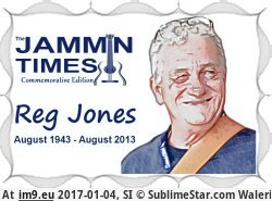 Reg Jones Edition (in Westman Jams Buttons and Banners-Photo Storage)