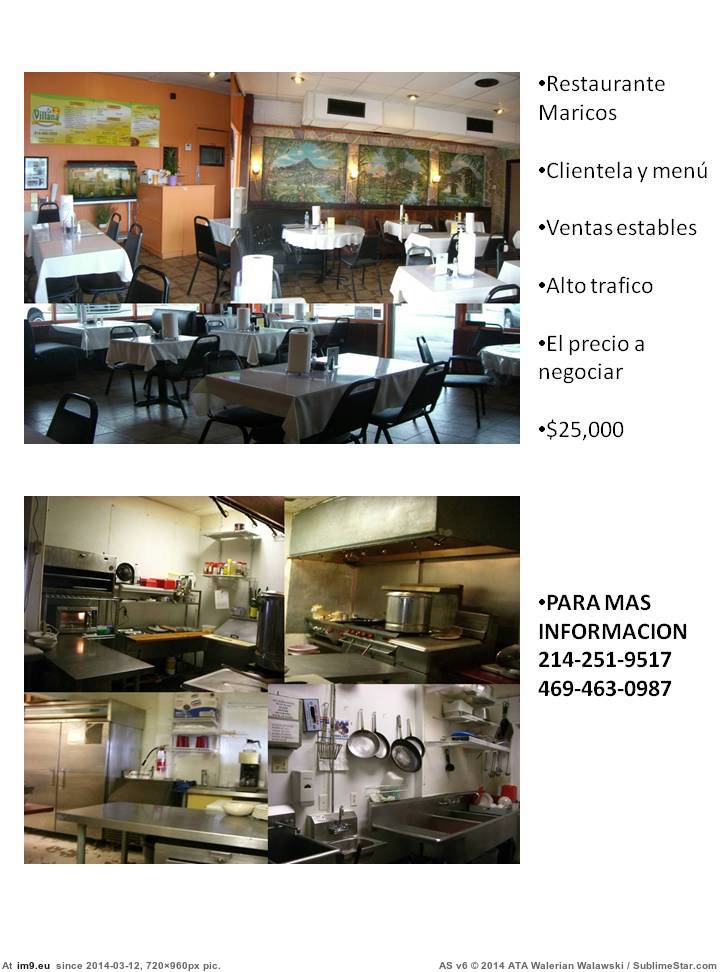 Restorante Villana (in IMBS Business For Sale)