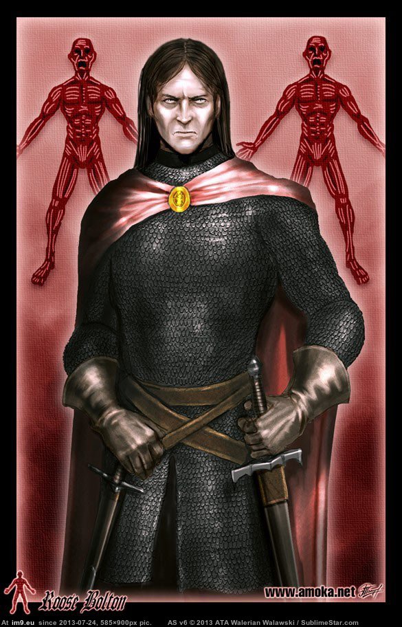 Roose Bolton (in Game of Thrones ART (A Song of Ice and Fire))