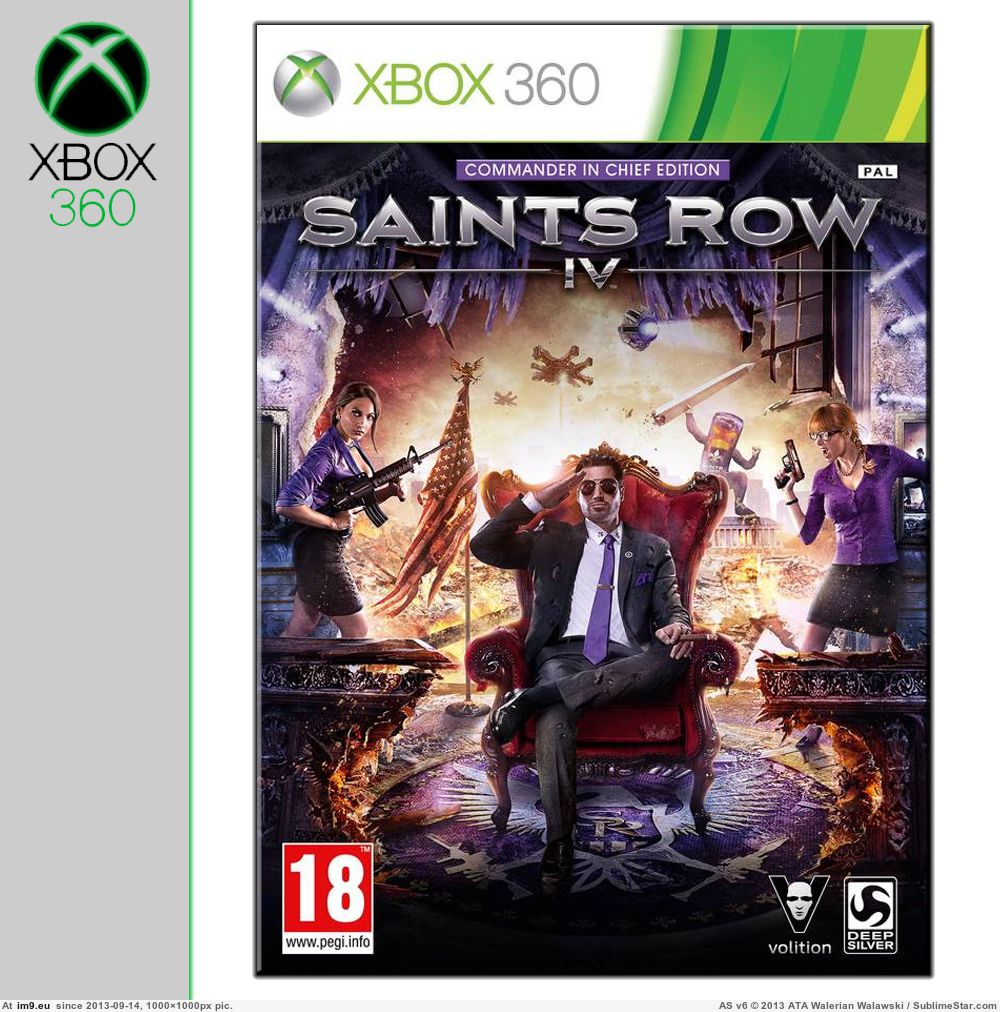 SAINTS ROW 4 (in Discmanuk)