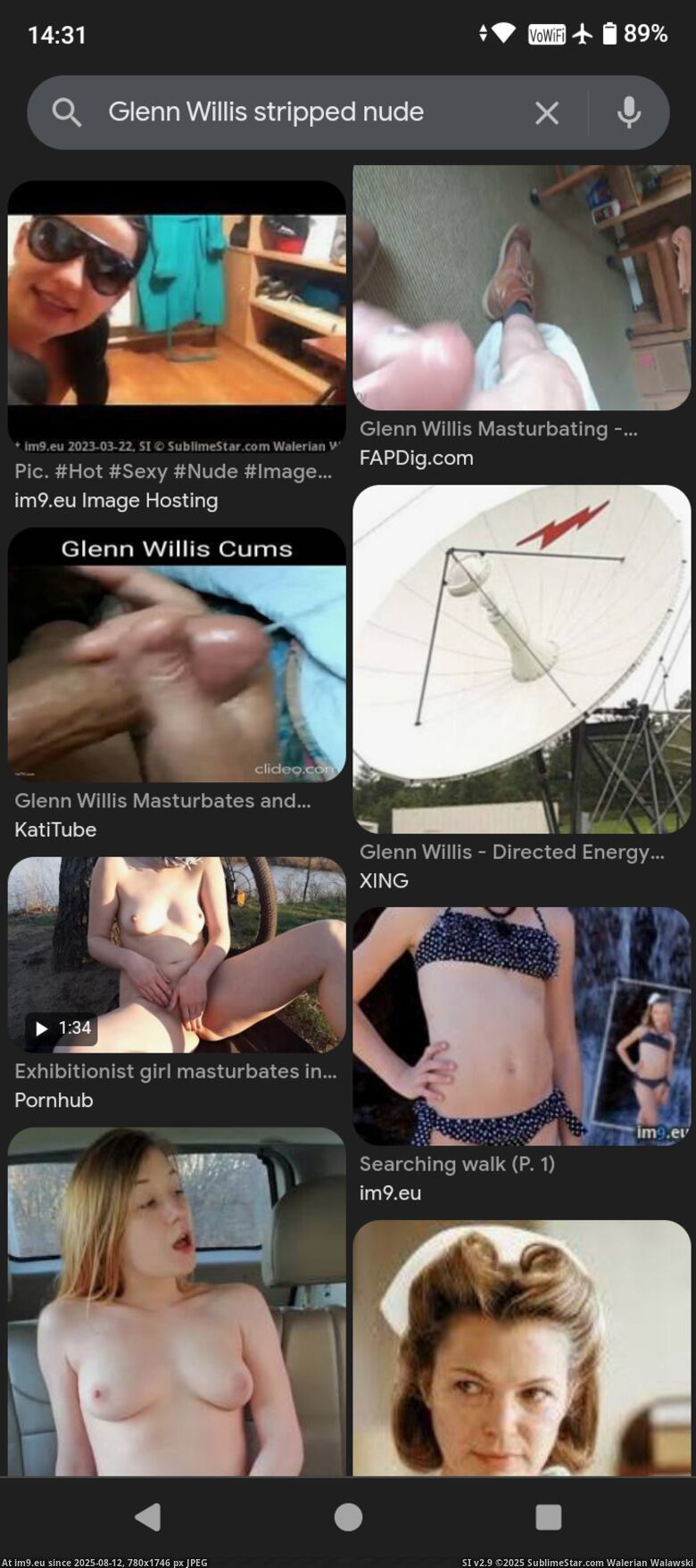 Glennwillis stripped nude