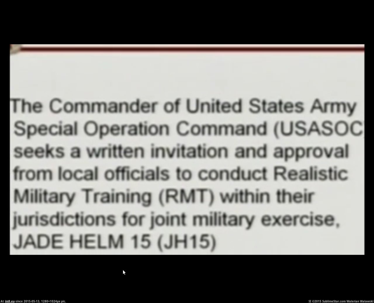 Alternative-News.tk - JADE HELM 15 OFFICIAL TEXAS PRESENTATION