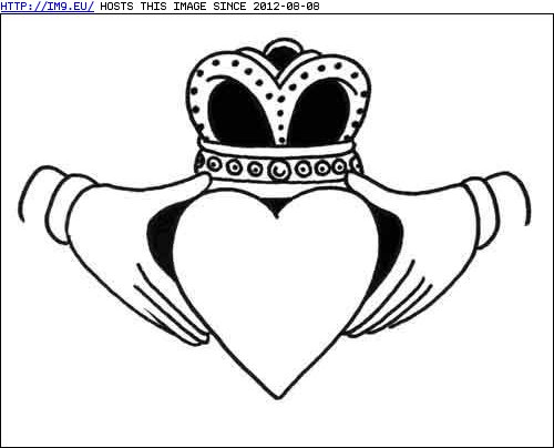 Tattoo Design: claddagh-big (in Symbol Tattoos)