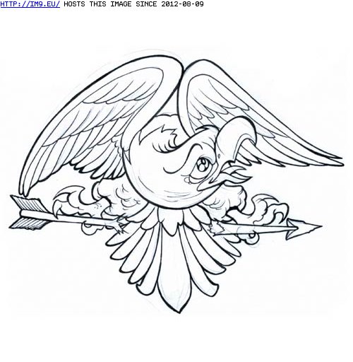 Tattoo Design: eagle2 (in Eagle Tattoos)