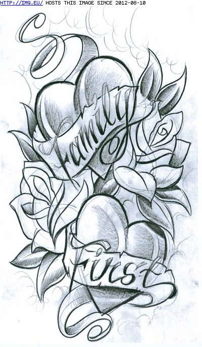 Tattoo Design: fantasy_hearts (in Heart Tattoos)