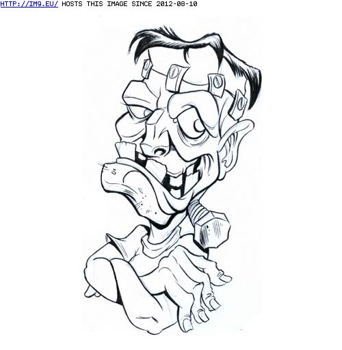 Tattoo Design: full-franky (in Monster Tattoos)