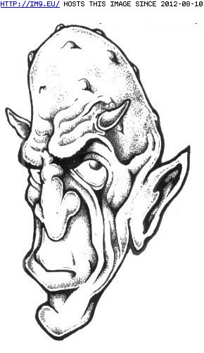 Tattoo Design: morda4 (in Monster Tattoos)