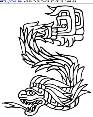 quetzalcoatl tattoo design