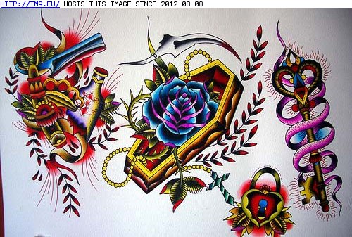 Tattoo Design: tattoo_set3 (in Tattoo Flash)