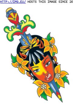 Tattoo Design: tiki_woman (in Women Tattoos)