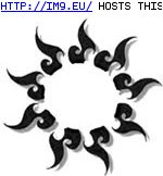 Tattoo Design: tribal_ring5 (in Belly Button Tattoos)