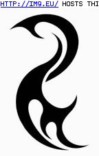 Tattoo Design: tribal_swan_mdm_scale (in Tribal Tattoos)