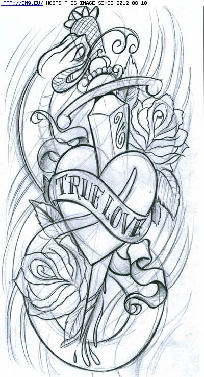 Tattoo Design: true_love (in Heart Tattoos)