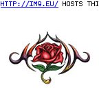 Tattoo Design: TS_thorny_tribal_rose (in Rose Tattoos)