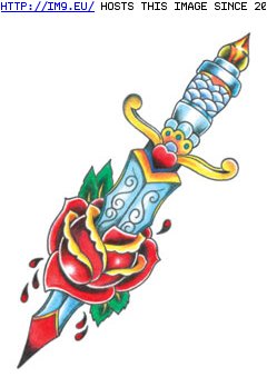 Tattoo Design: VIN-21 (in Rose Tattoos)