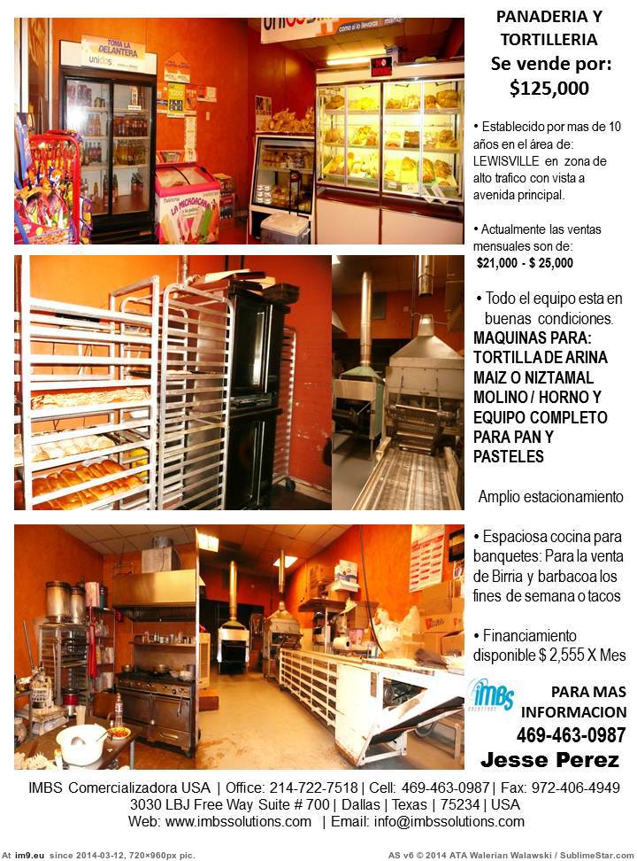 Tortilleria y Panaderia - Copy (3) (in IMBS Business For Sale)