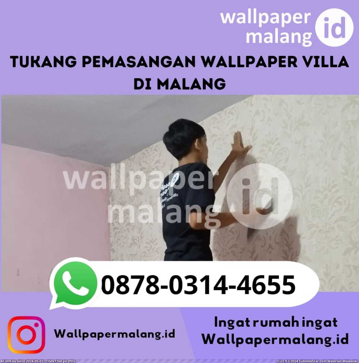 Tukang pemasangan wallpaper villa di malang (in Instant Upload)