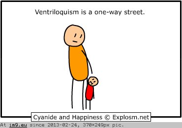 Ventriloquism (funny meme) (in Funny pics and meme mix)