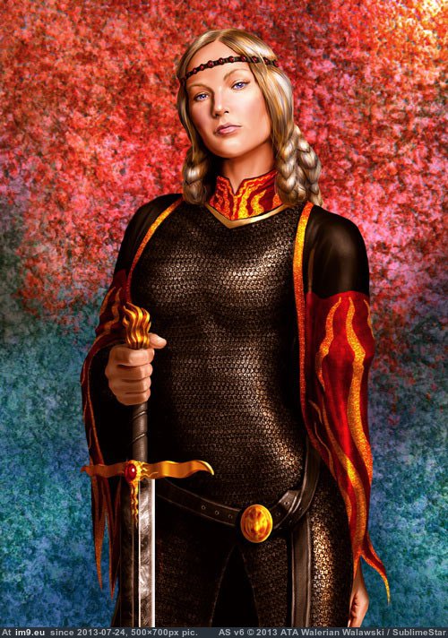 Visenya Targaryen (in Game of Thrones ART (A Song of Ice and Fire))