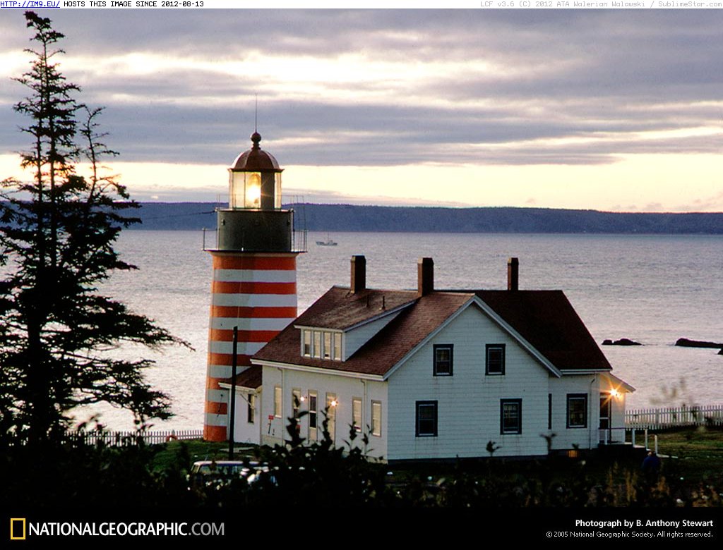 West Quoddy Lighthouse (in National Geographic Photo Of The Day 2001-2009)