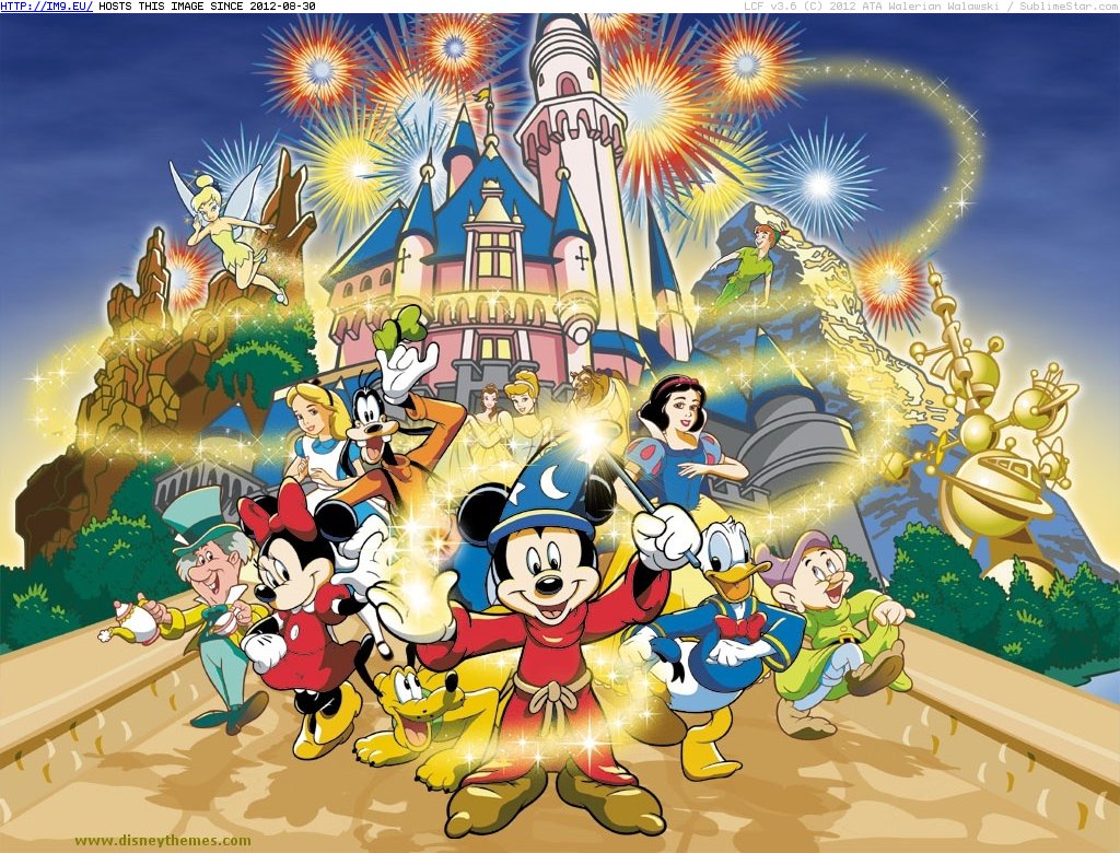 Where The Magic Began1 24X768 (cartoons for kids) (in Cartoon Wallpapers And Pics)
