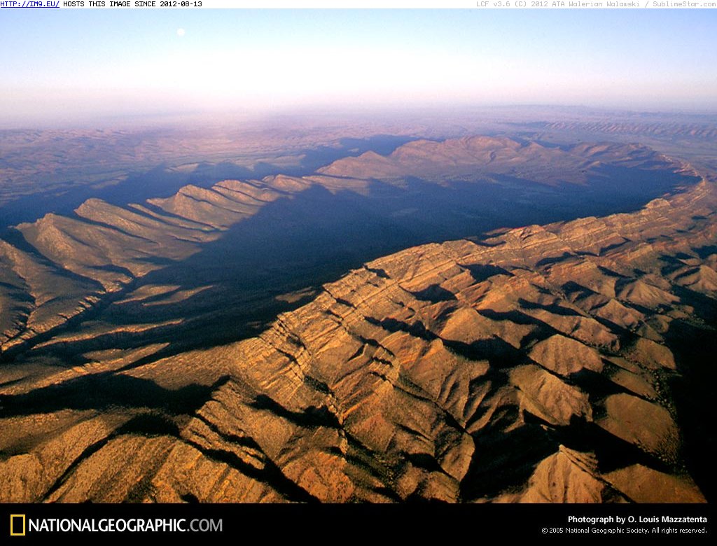 Wilpena Pound Aerial (in National Geographic Photo Of The Day 2001-2009)