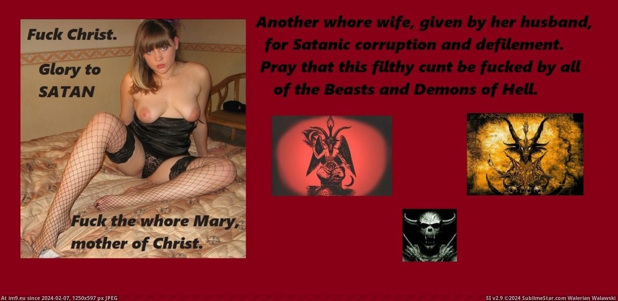 Amateur Fucking Captions - Pic. #Amateur #Whore #Satan #Share #Satanic, 99428B â€“ Captions to share