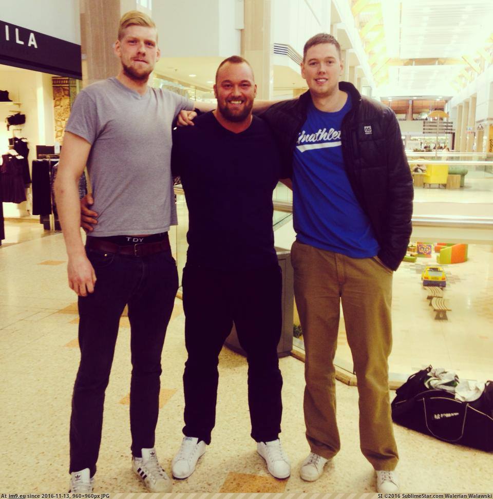 [Wtf] The mountain from Game of Thrones standing next to two Icelandic dudes. (in My r/WTF favs)