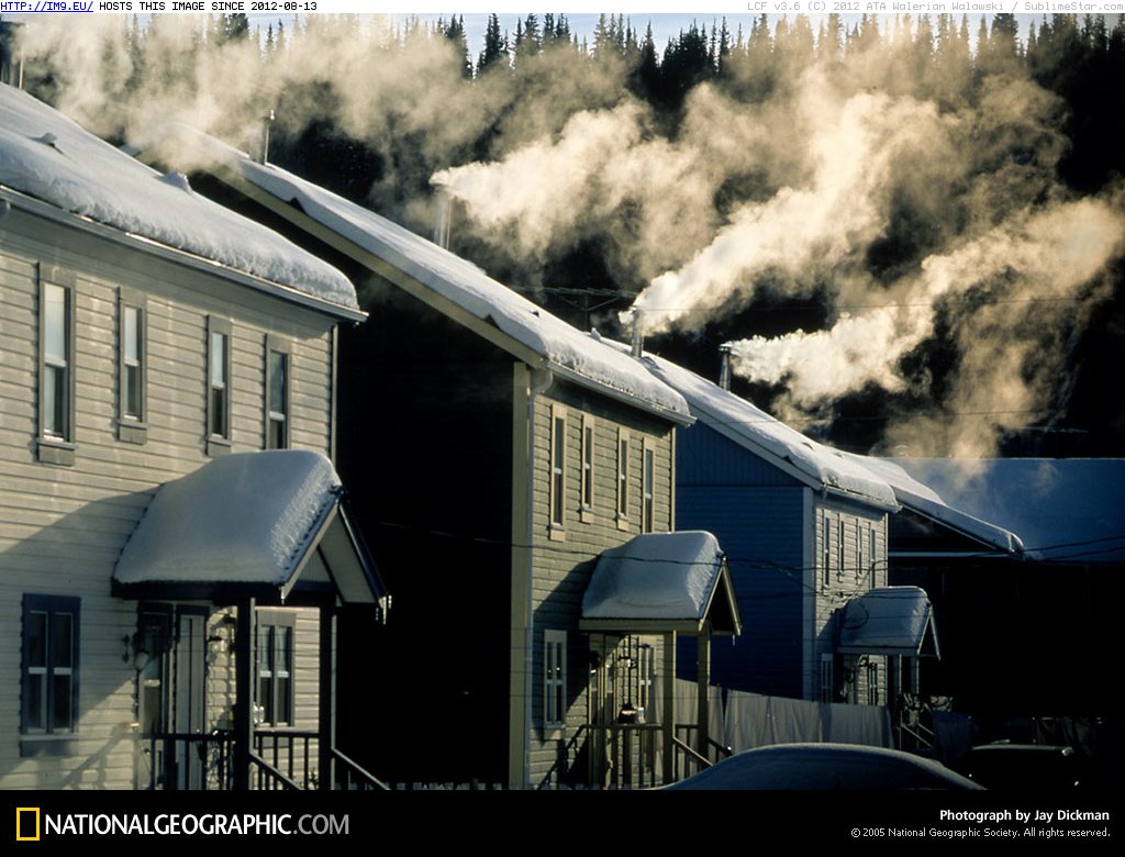 Yukon Rowhouses (in National Geographic Photo Of The Day 2001-2009)