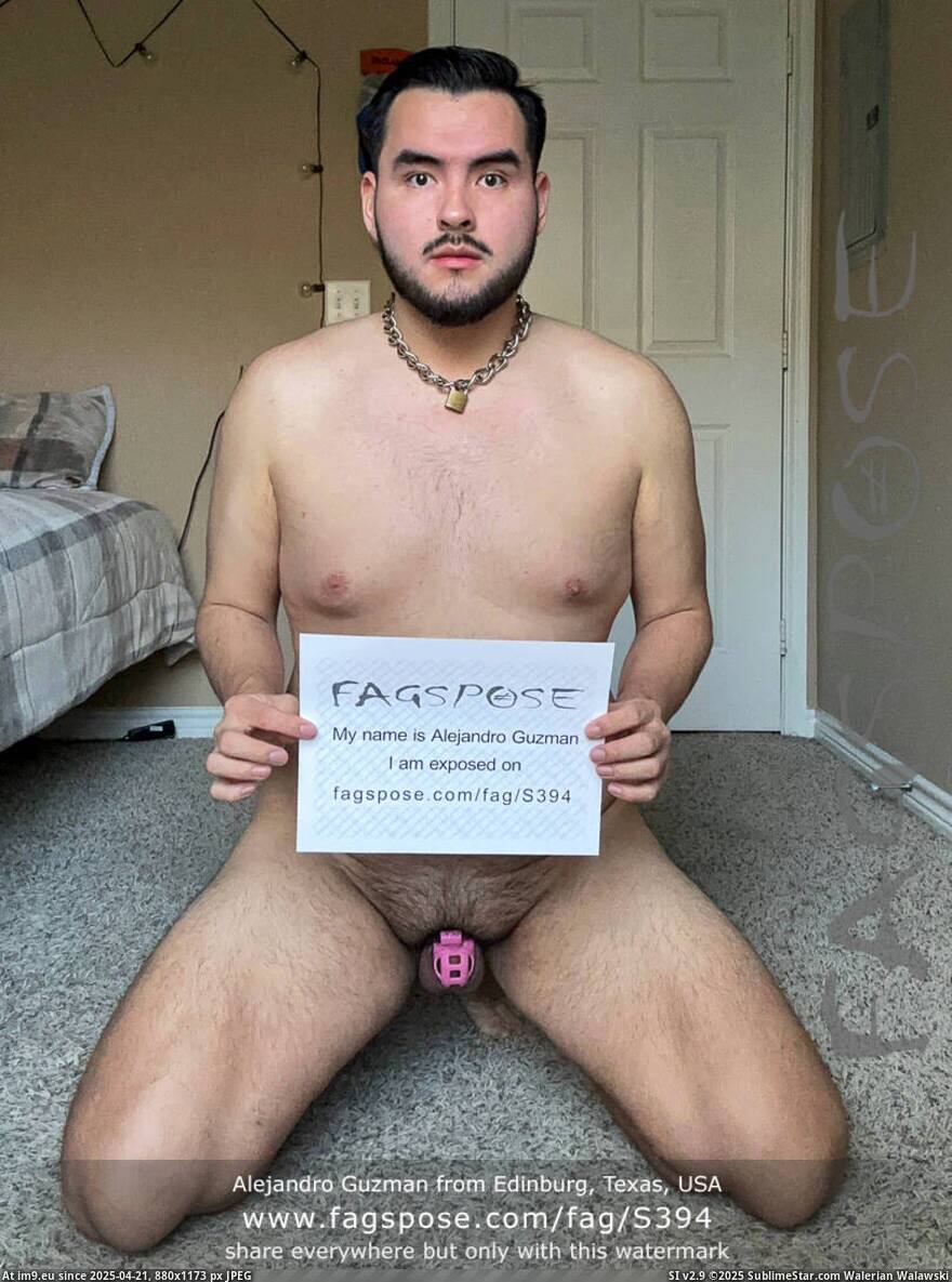 01-Alejandro Guzman from Edinburg, Texas, USA - fag-id S394 (in Alejandro Guzman from Edinburg Texas USA exposed with fag-id S394 by Fagspose)