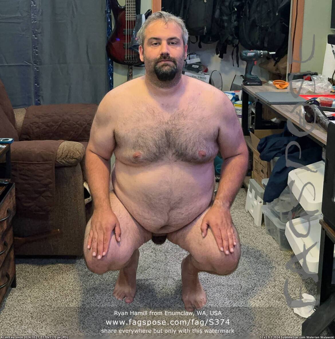 #Gay #Exposed #Fag #Faggot #Enumclaw #Hamill #S374 #Fat #Usa #Ryan #Beard 07-Ryan Hamill from Enumclaw, WA, USA-20240818 Pic. (Image of album Ryan Hamill from Enumclaw Washington USA exposed by Fagspose with fag-id S374))