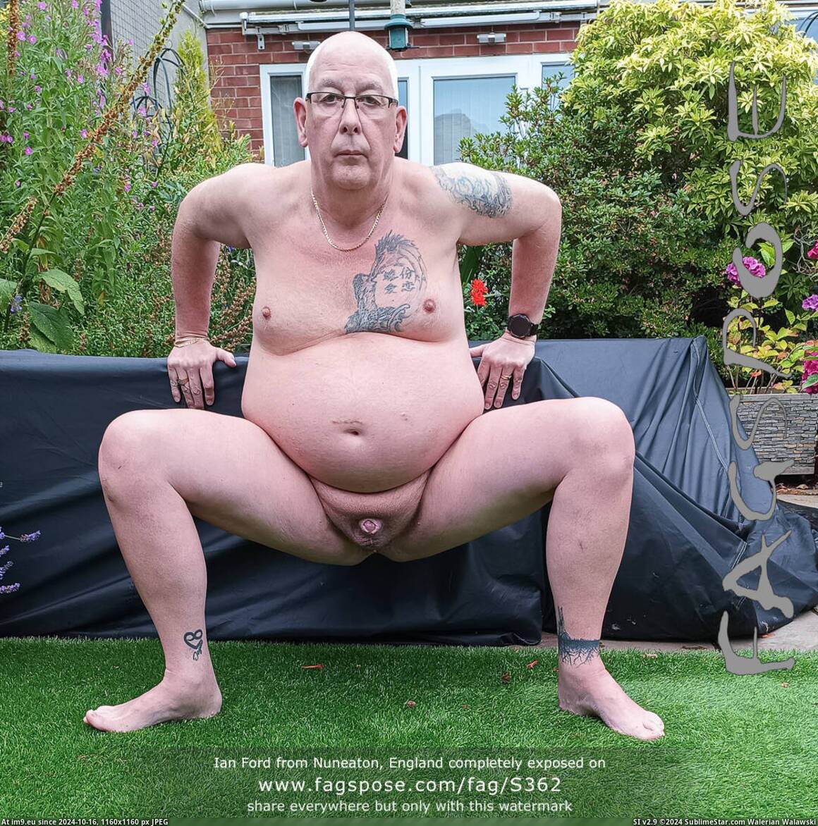 #Naked #Exposed #Fag #Ford #Ian #S362 #Nuneaton #Faggot #Exhibitionist #England 09-Ian Ford from Nuneaton England S362-20240724 Pic. (Image of album Ian Ford from Nuneaton England exposed by Fagspose with fag-id S362))