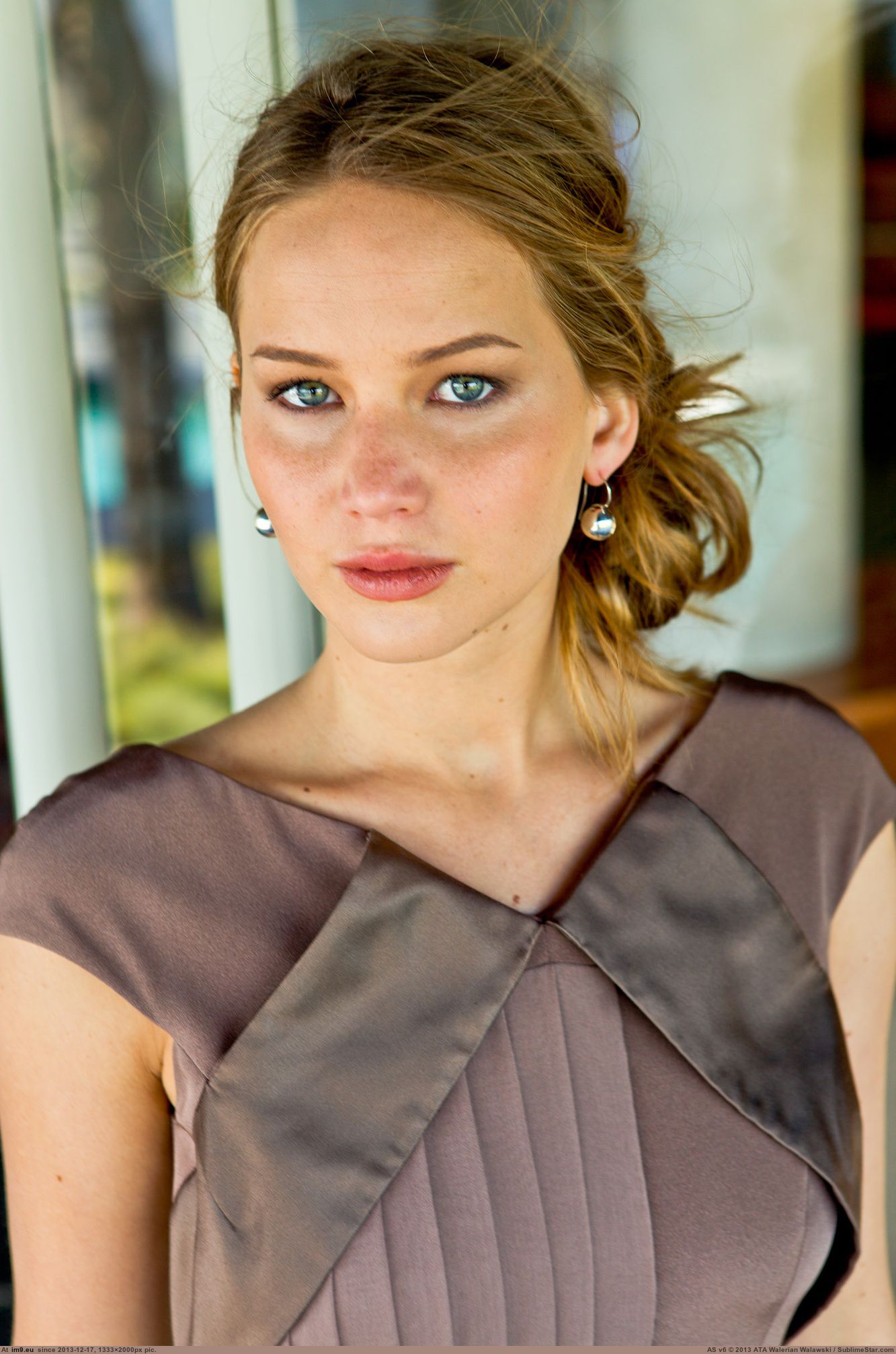1 (in Jennifer Lawrence - Sasha Eisenman Photoshoot 2010 for InStyle)