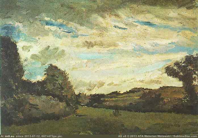 1883 Landscape with Dunes (in Vincent van Gogh - 1881-83 Earliest Paintings)