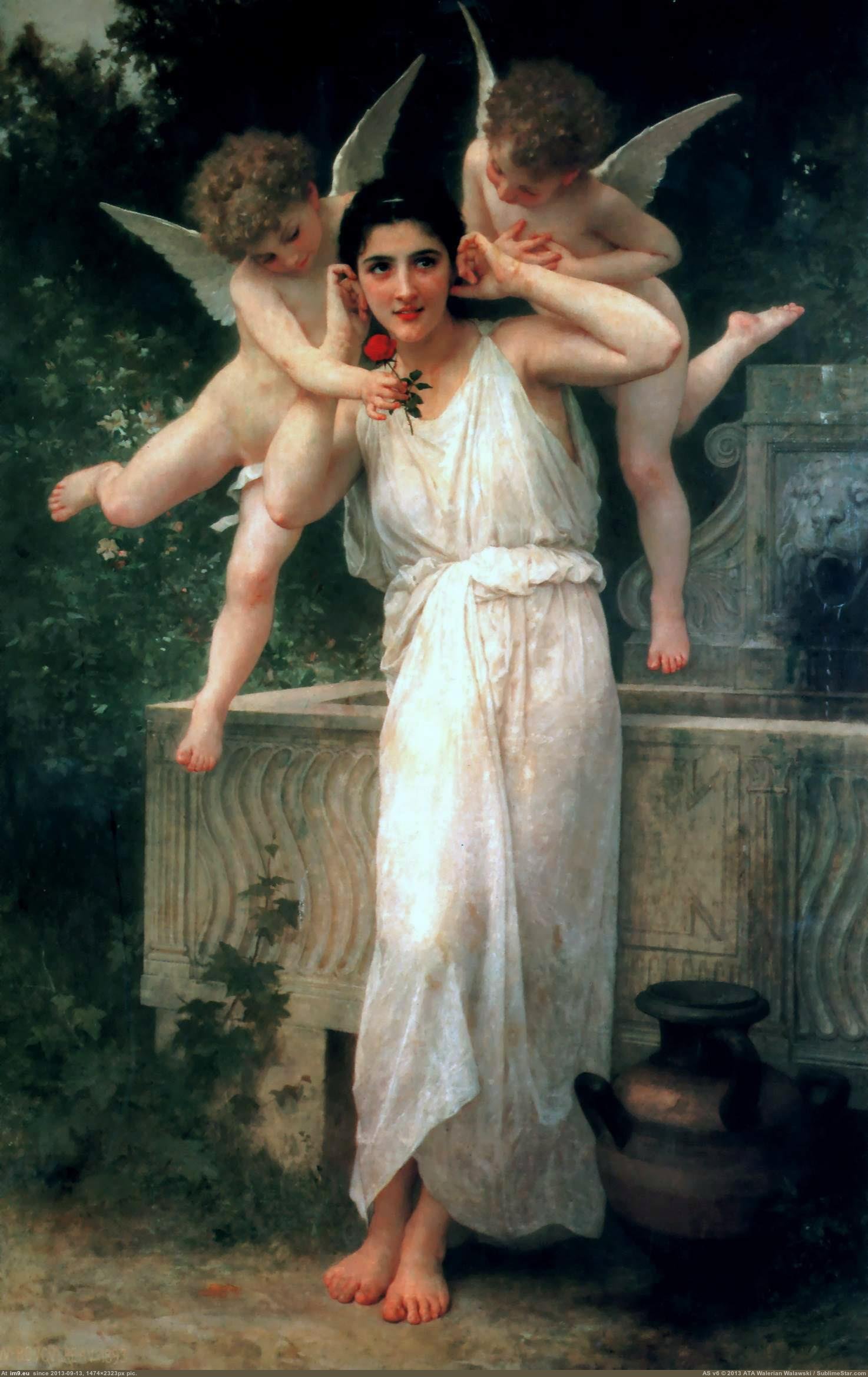 (1893) Jeunesse - William Adolphe Bouguereau (in William Adolphe Bouguereau paintings (1825-1905))