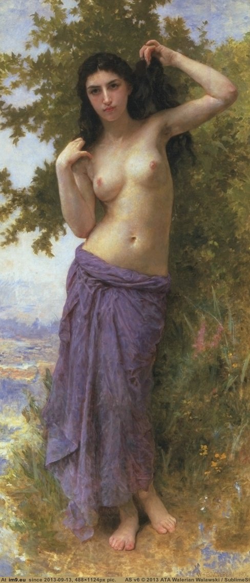 (1904) Beaute Romane - William Adolphe Bouguereau (in William Adolphe Bouguereau paintings (1825-1905))