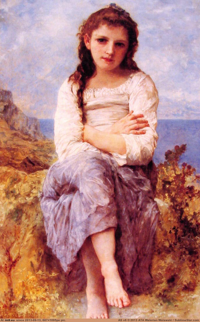 (1904) Far Niente - William Adolphe Bouguereau (in William Adolphe Bouguereau paintings (1825-1905))