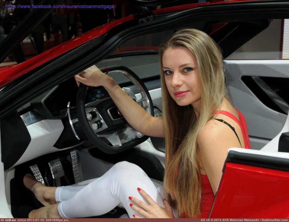 2013 Geneva Motor Show Girls car news (in Girls of the Geneva Motor Show 2013)