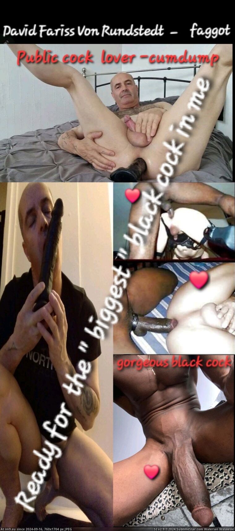 #Porn #Fag #Faggot #Gay 2024-06-23 21.44.04 Pic. (Image of album David Fariss Von Rundstedt - fazz66))