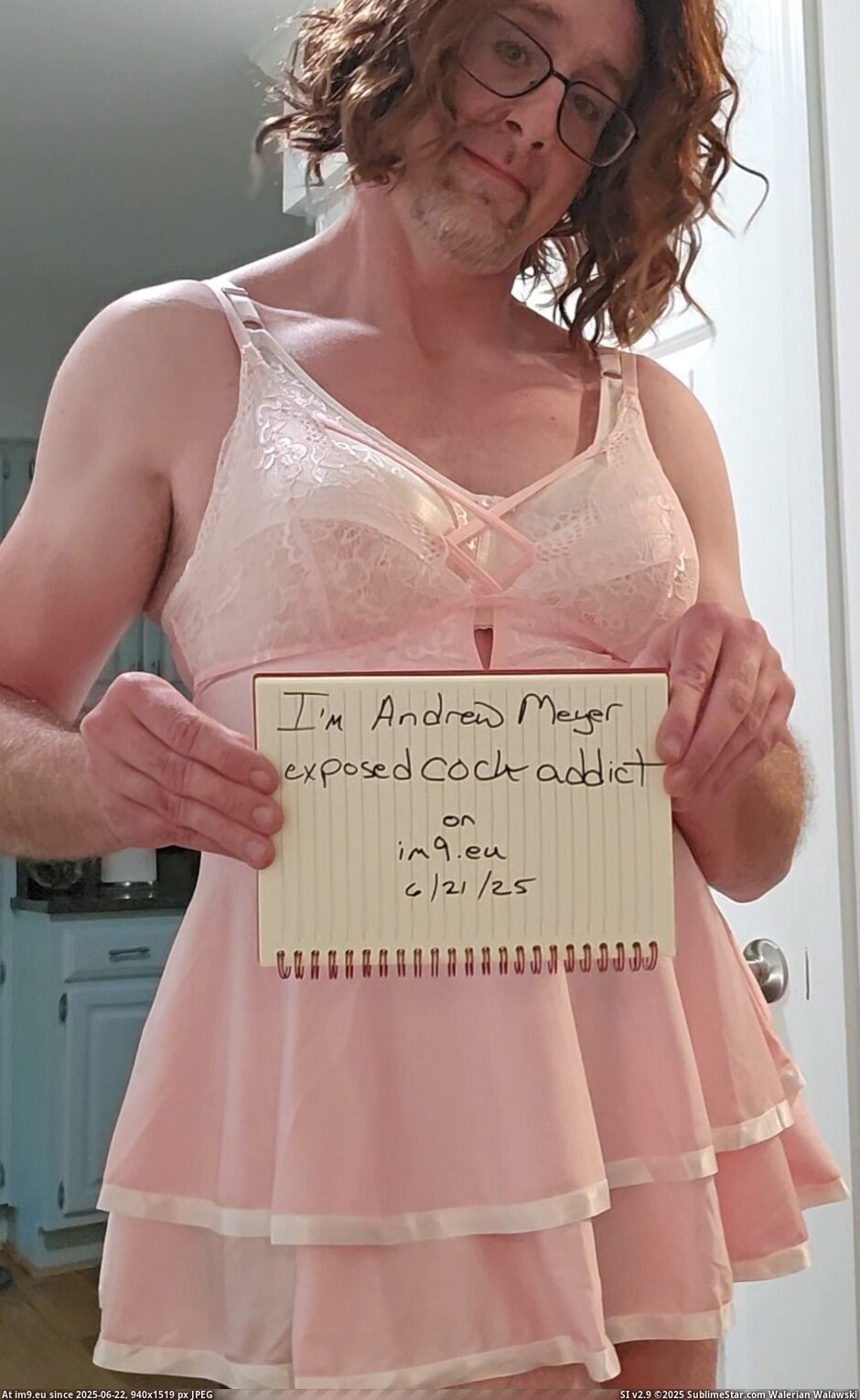 #Gay #Im9verified #Crossdresser 20250621174548 Pic. (Obraz z album Andrew Meyer the crossdressing cocksucker))