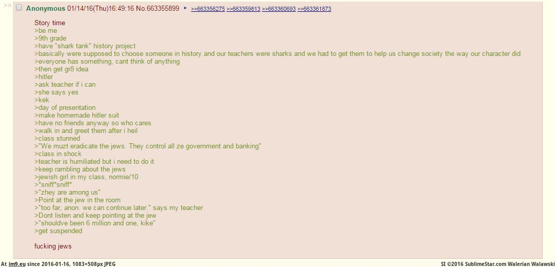 [4chan] Anon is literally Hitler (in My r/4CHAN favs)