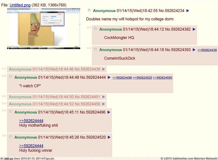 [4chan] Dubs names Anon's wifi (in My r/4CHAN favs)