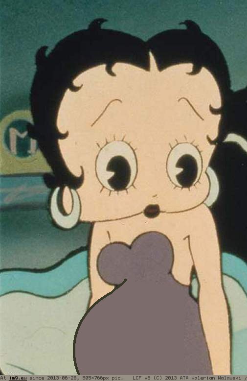 53245235325 (in Pregnant Betty Boop)
